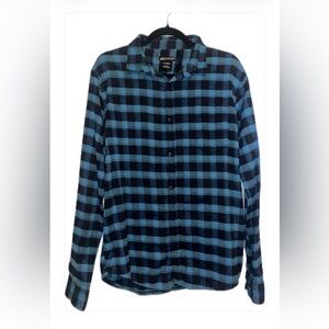 Canyon Club Blue & Black Flannel